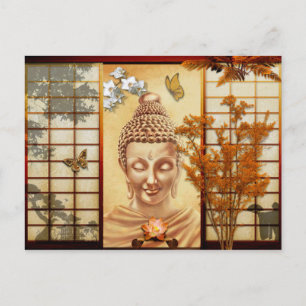 Carte Postale inspiration Bouddha