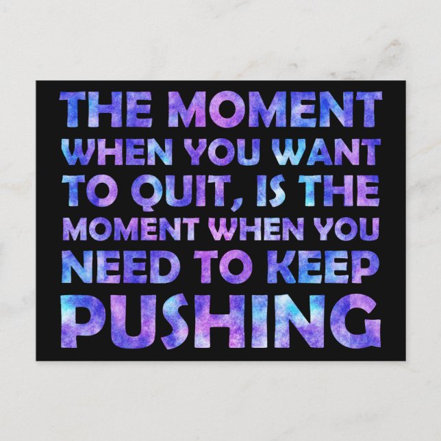 Carte Postale Inspiration Dire Galaxy aquarelle superposition (Devant)