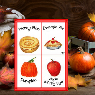 Carte postale Inspiration Honey Bun