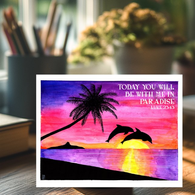 Carte postale Inspiration Paradise (Créateur téléchargé)