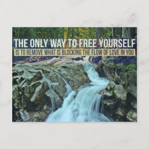 Carte Postale Inspirational Quotes Postcards