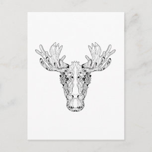 Carte Postale Inspiré D'Un Elk