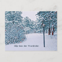 Carte postale inspirée de Narnia