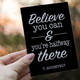 Carte Postale Inspirer Croire En Vous-Même Motivationnel