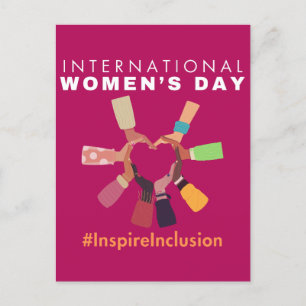 Carte Postale Inspirer l'inclusion Journée internationale de la 