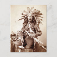 Instigateur indien de révolte, 1890