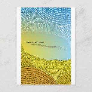 CARTE POSTALE INTÉRIEUR