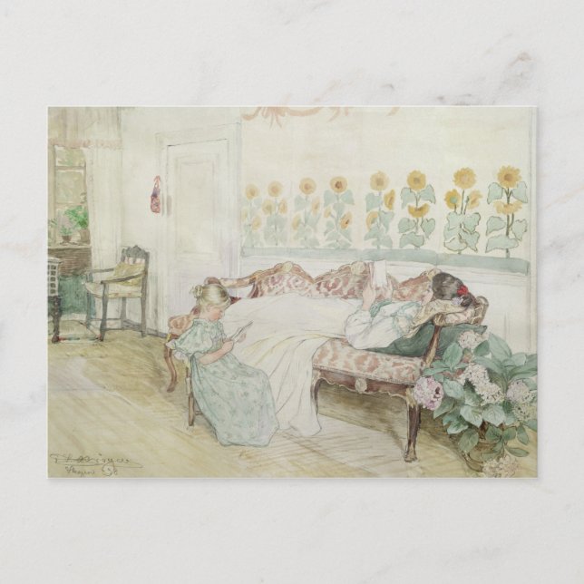 Carte Postale Intérieur, 1898 (Devant)