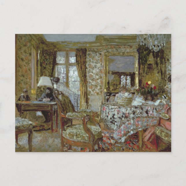 Carte Postale Intérieur, 1904 (Devant)