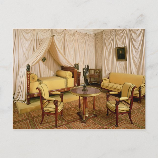 Carte Postale Intérieur de la chambre de Napoléon I 1800-03 (Devant)