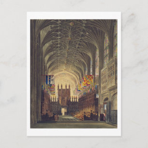 Carte Postale Intérieur de la chapelle Saint-Georges, Château de