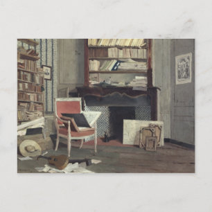 Carte Postale Intérieur de l'étude du docteur X