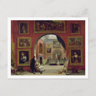 Carte Postale Intérieur de l'Institution Royale, pendant l'Ancie