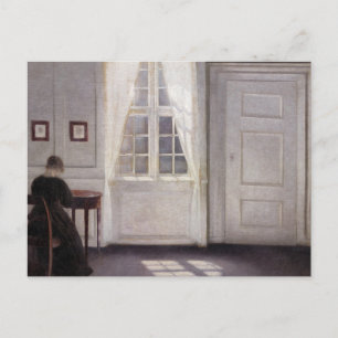Carte Postale Intérieur de Strandgade, Lumière du soleil sur le 