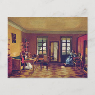 Carte Postale Intérieur d'un grenier