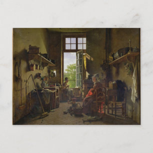 Carte Postale Intérieur d'une cuisine, 1815