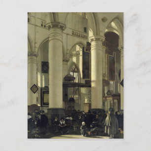 Carte Postale Intérieur d'une église