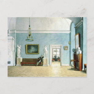 Carte Postale Intérieur néo-classique, c.1820
