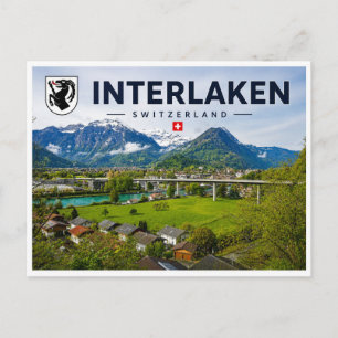 Carte Postale Interlaken - Suisse