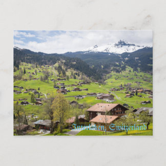 Carte Postale Interlaken, Suisse
