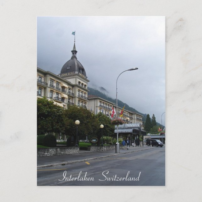 Carte Postale Interlaken Suisse (Devant)