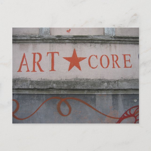 Carte postale internationale Graffiti (Devant)