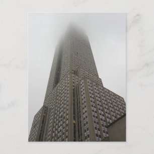 Carte Postale Into the Clouds - Empire State Building - New York