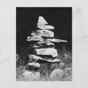 Carte Postale Inukshuk reste fort