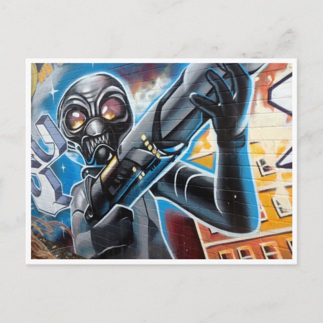 Carte Postale invasion (Devant)