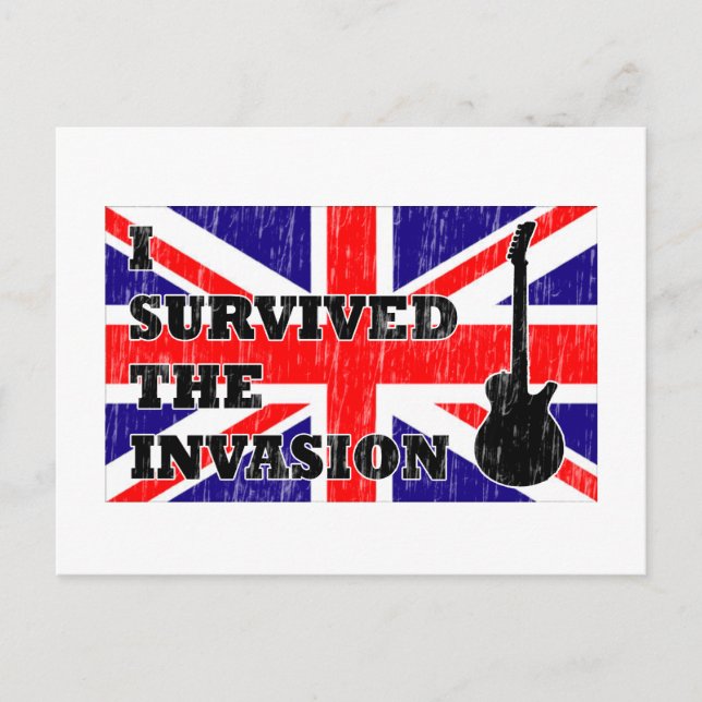 Carte Postale Invasion britannique (Devant)