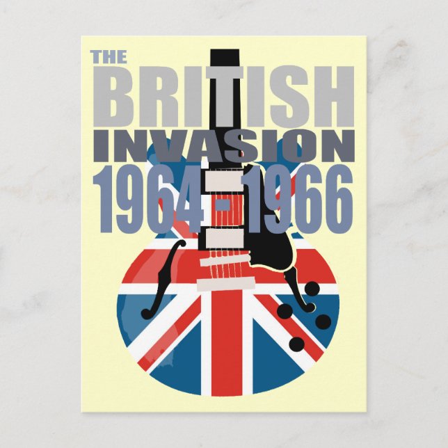 Carte Postale Invasion britannique 2 (Devant)