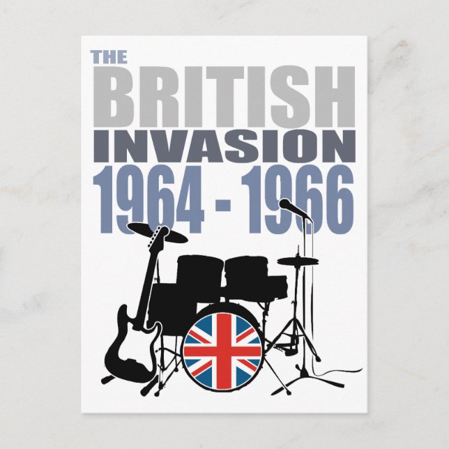 Carte Postale Invasion britannique III (Devant)