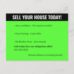 Carte postale Investisseur