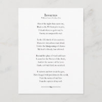 Invictus Poem, citation poétique inspirante