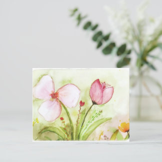 Carte Postale invitacion de Flores