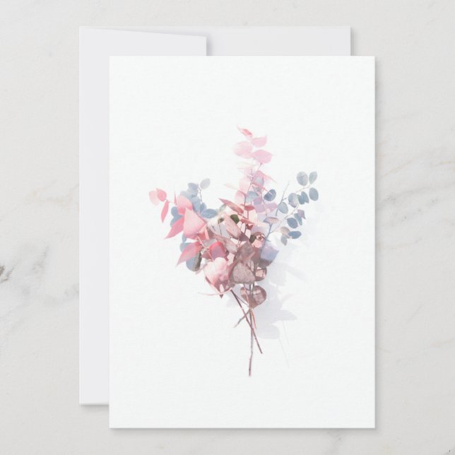 Carte postale Invitation 5" x 7" (Devant)