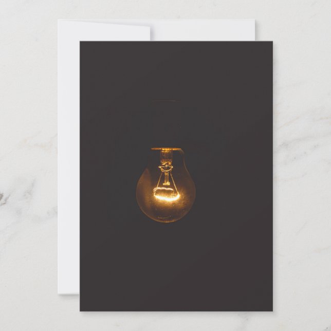 Carte postale Invitation 5" x 7" (Devant)