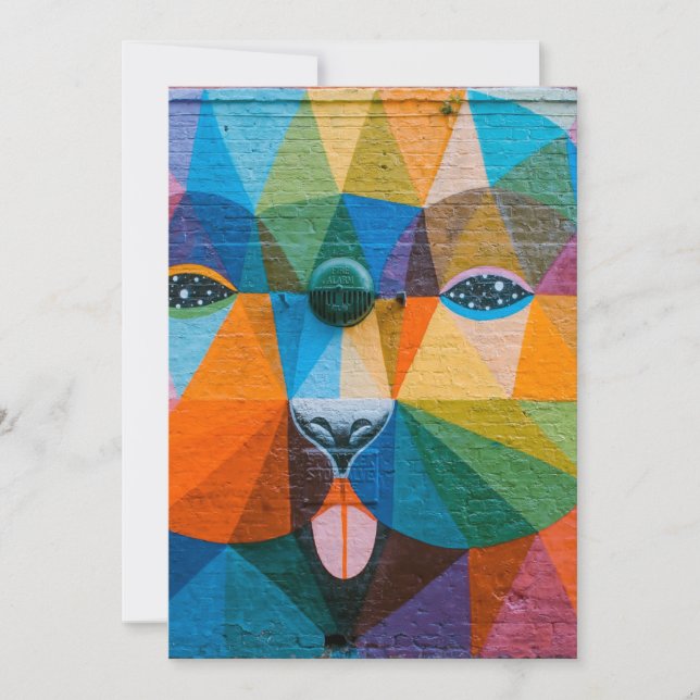 Carte postale Invitation 5" x 7" (Devant)
