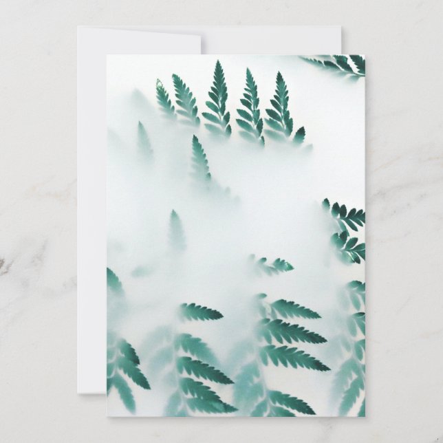 Carte postale Invitation 5" x 7" (Devant)