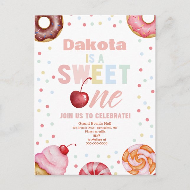 Carte Postale Invitation À damiers Drapeau de course (Devant)