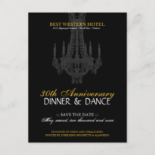 Carte Postale Invitation à la fête d'anniversaire