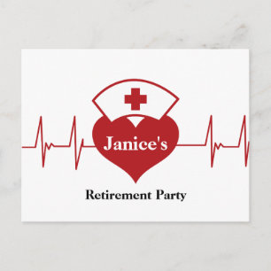 Carte Postale invitation à la retraite