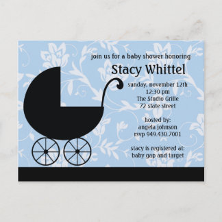 Carte Postale Invitation baby shower