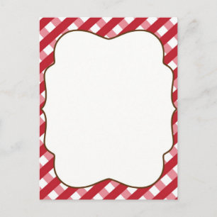 Carte Postale Invitation BBQ