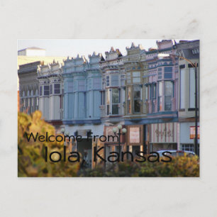 Carte postale Iola, Kansas