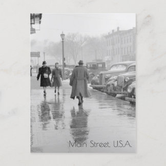 Carte Postale Iowa City Main Street