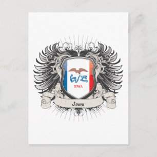 Carte Postale Iowa Crest