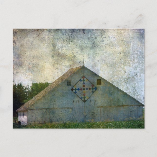 Carte Postale Iowa Grange rurale 2 (Devant)