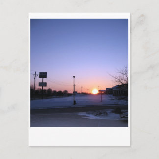Carte Postale Iowa Morning
