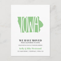 IOWA Nous avons déménagé Nouvelle adresse Nouveau 